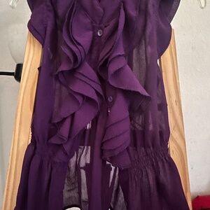 Plum/purple blouse